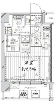 レガリス品川南大井パークサイドの間取り画像