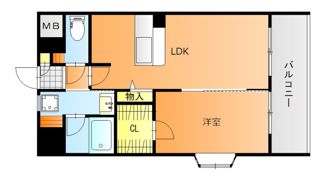 ラゾプレイス西原の間取り画像