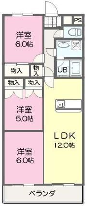 マーキュリーⅢの間取り画像