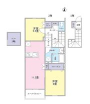 La Tiara Fussaの間取り画像