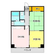サングリートハイツの間取り画像