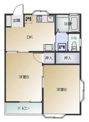 グランドール北陽の間取り画像
