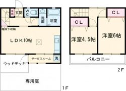 グランコート菊川の間取り画像