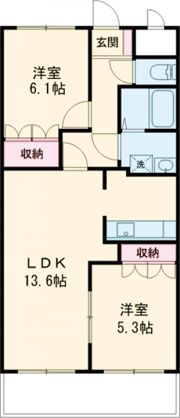 ハーヴェスト リエゾンの間取り画像
