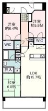 サンクレイドル竜南ウィンフォートの間取り画像