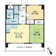 ライオンズマンション香椎駅東の間取り画像