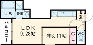 REGALEST堺市駅の間取り画像