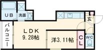 REGALEST堺市駅の間取り画像