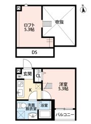 カスミ美原町（ミハラチョウ）の間取り画像