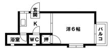 ヴィラ井尻の間取り画像