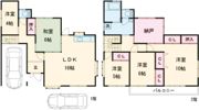 三園町戸建の間取り画像