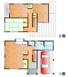 熊中借家35-3の間取り画像