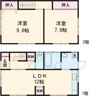 中万々戸建Ⅱの間取り画像
