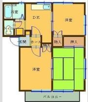 ハイツ新井の間取り画像