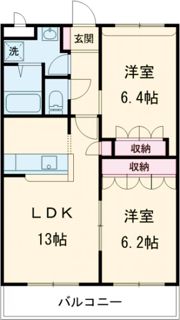 クレアハイムの間取り画像