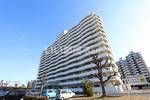 ビレッジハウス香椎浜タワー1号棟の外観