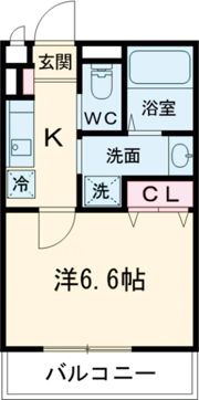 サンジコート姫路駅南の間取り画像