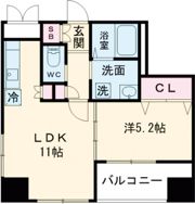MISTRAL姫路駅前Ⅱの間取り画像