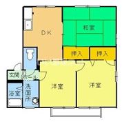 グレイスコート Bの間取り画像