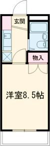 フェアビューヴィラの間取り画像