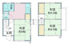 上広谷牛木貸家の間取り画像