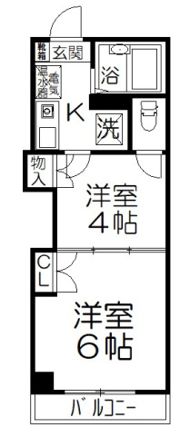 レジデンスカープ大宮の間取り画像