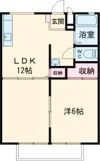 ハイツタツミ(禁煙物件)の間取り画像