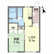 ディアス北田 Aの間取り画像