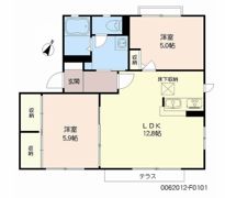 ファーネス F棟の間取り画像