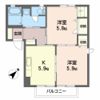 エスポワールAの間取り画像