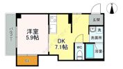 シャローム堀内の間取り画像