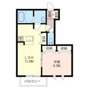 レーベンワースの間取り画像