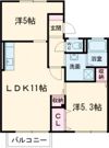 清水コーポの間取り画像