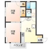 イーストハイツの間取り画像