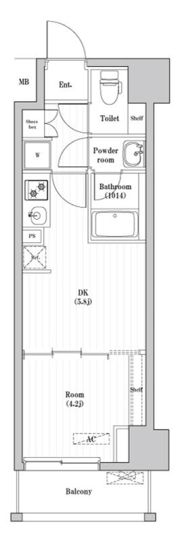 アーバンパーク押上の間取り画像