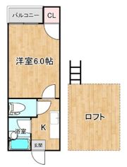アントラーズ室見の間取り画像