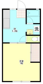 ファミールアサヒの間取り画像