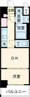 レシオス京都嵯峨野の間取り画像