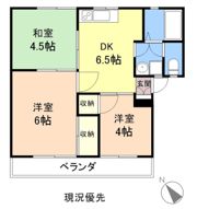 コーポ飛鳥Bの間取り画像