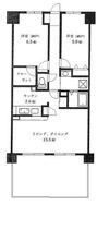 カルム-ドゥ町田の間取り画像