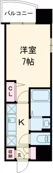Luxe姫路の間取り画像