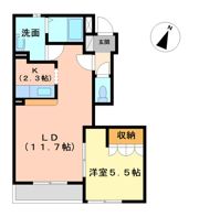 エバーハイムの間取り画像