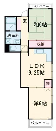 ジョイフル赤羽の間取り画像