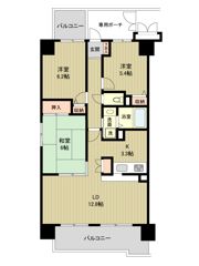 カルム-ドゥ町田の間取り画像