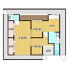 市場平屋戸建の間取り画像