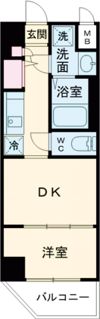 レシオス京都嵯峨野の間取り画像