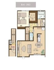 ユーソニアン三条・東新保Aの間取り画像