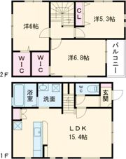 ロタス東藤江 A棟の間取り画像