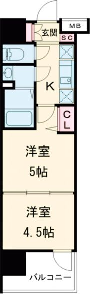LUXENA KADOMAの間取り画像