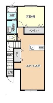 アクティブ Ⅱの間取り画像